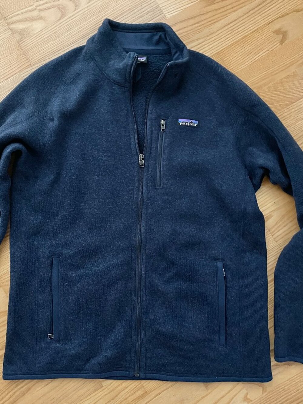 Patagonia Men's Better Sweater® Fleece Jacket Navy Size L - Picture 5 of 7